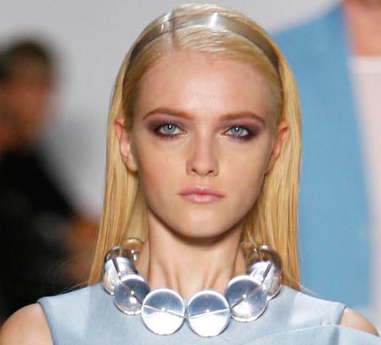 Michael Kors necklace Clear necklace and headband by Michael Kors