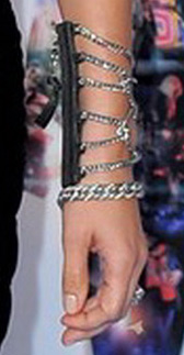 Cuff worn by Jennifer Lopez