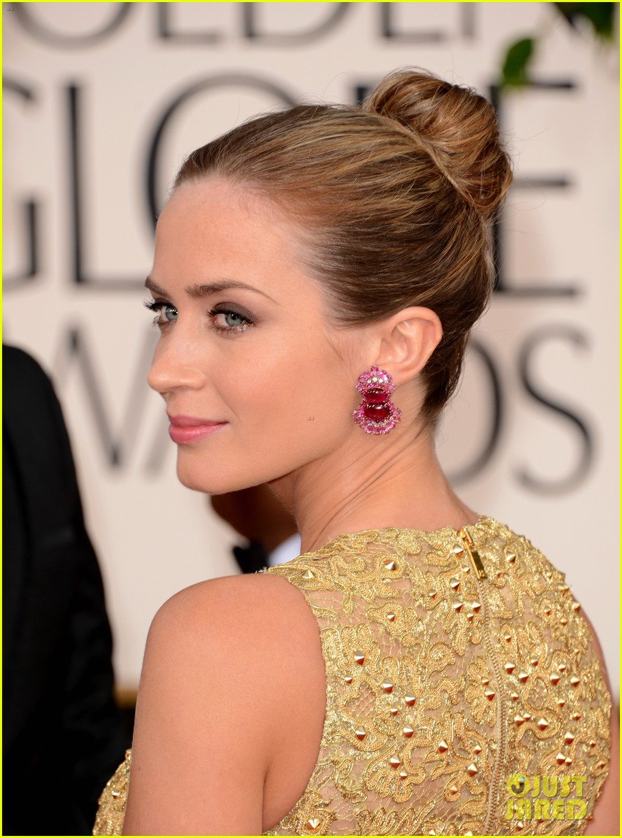 Emily Blunt 2013 Golden Globes