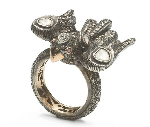 Bibi van der Velden Polky Diamond Ring