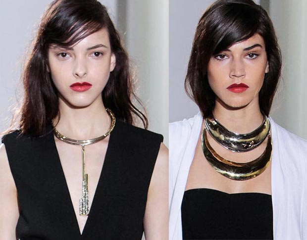 Necklaces at Chadwick Bell New York Fashion Week S/S 2014