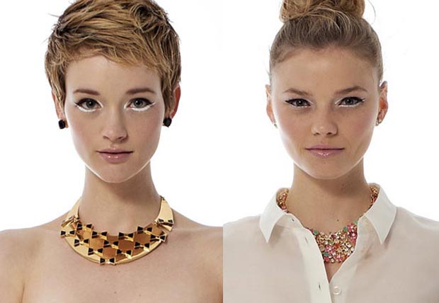 KateSpadeNecklaces Kate Spade necklaces at NYFW S/S 2014