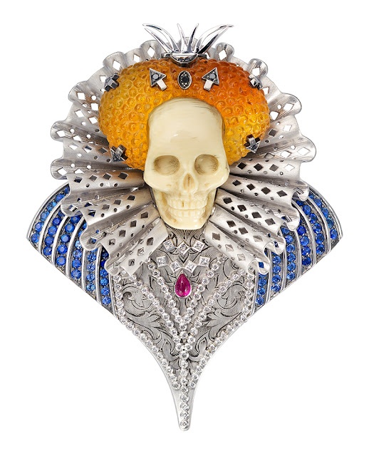 Elizabeth I brooch by Theo Fennell