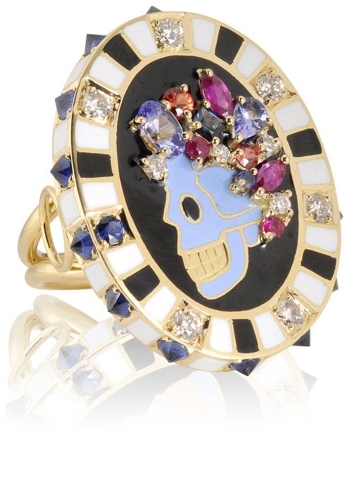 f68a234fa606ebcd3c1cdb1a5a708855 Memento Mori ring by Holly Dyment
