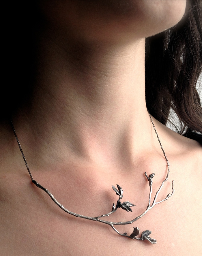 A Tree Grows Necklace by Judi Powers