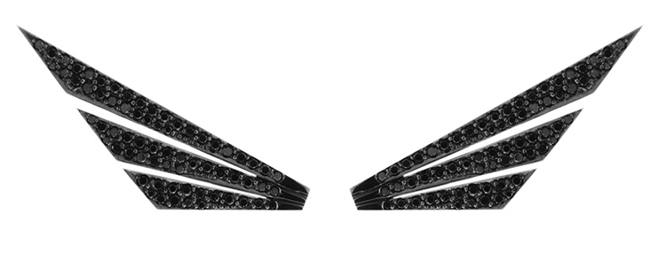 Wing Earrings by Jack Vartanian