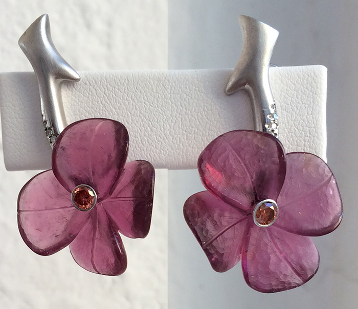Earrings by Babette Shennan
