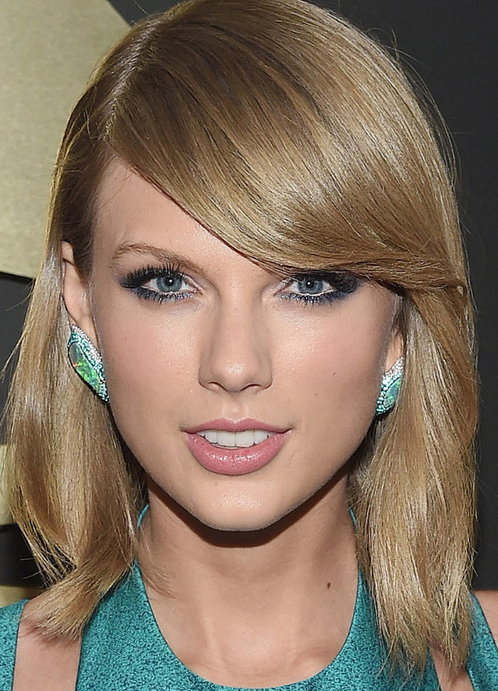 Taylor Swift wears Lorraine Schwartz jewelry to the 2015 Grammy Awards