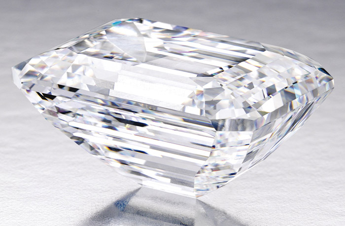 100-carat D-Flawless for sale at Sotheby's. Image courtesy f Sotheby's.