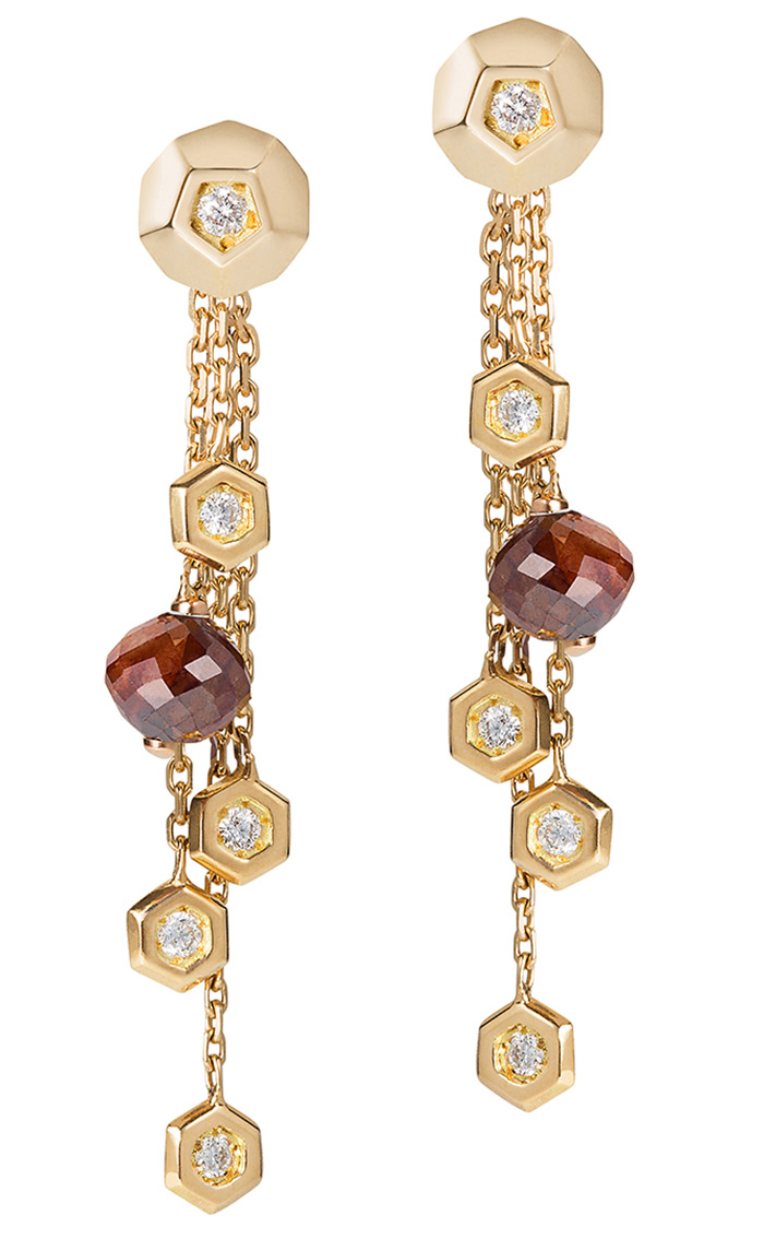 Earrings from the new Rock It  collection by Ornella Iannuzzi