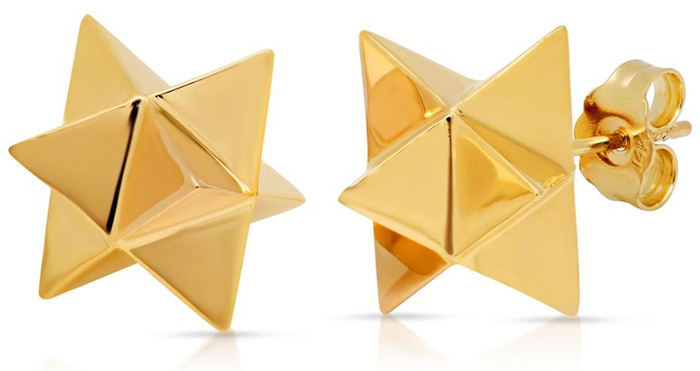 Merkbas Studs by Elisabeth Bell at Roseark