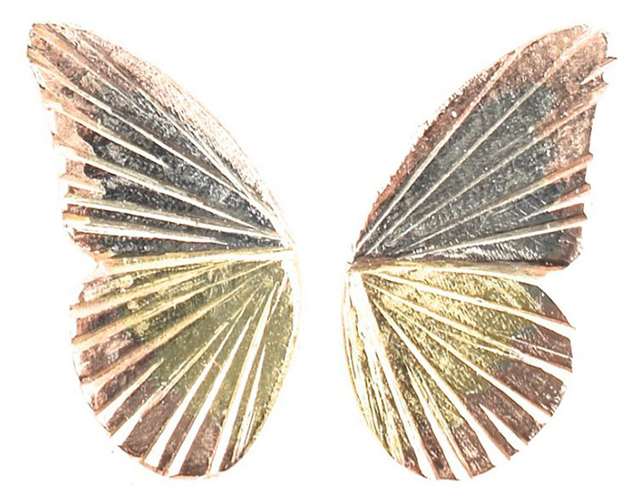 James Banks Butterfly Studs at Roseark, $900