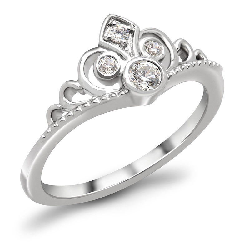 Tiara ring by Enchanted Disney Fine Jewelry