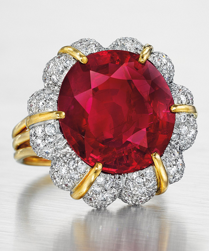 The Jubilee Ruby sold for $14 million at Christie's in 2016, the most expensive colored gemstone to sell at auction in the United States.