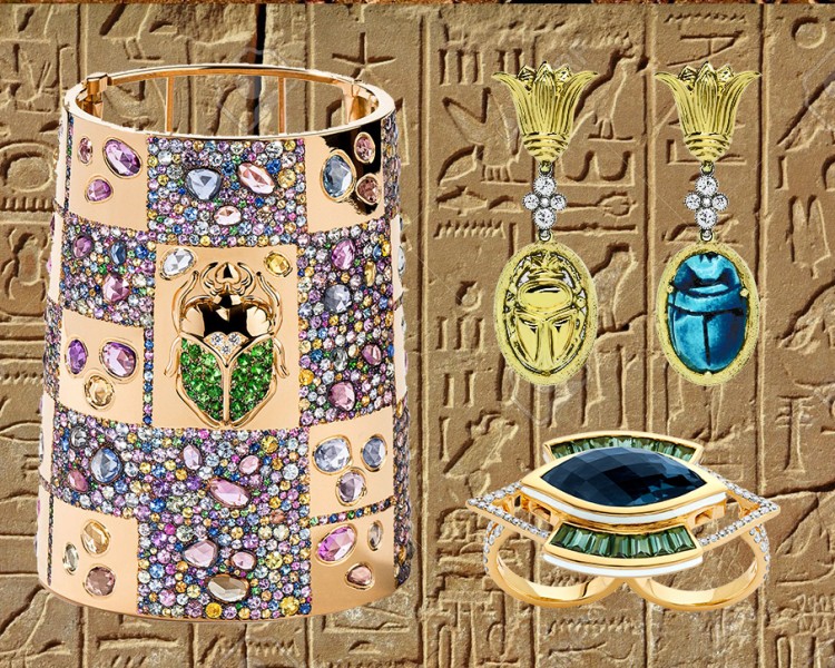Ancient Egypt is inspiring jewelry design once more
