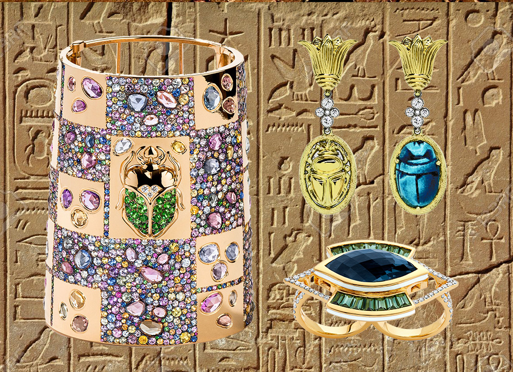 Ancient Egypt is inspiring jewelry design once more