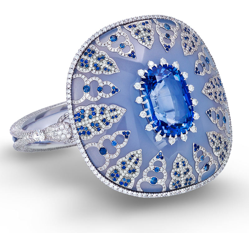 Sapphire ring by Boghossian