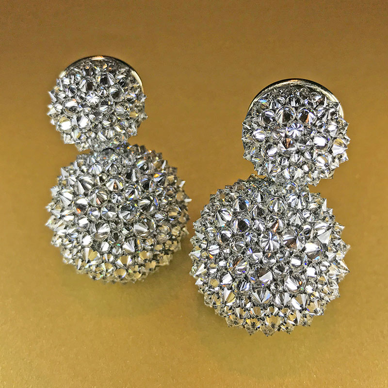 Diamond earrings by Hemmerle