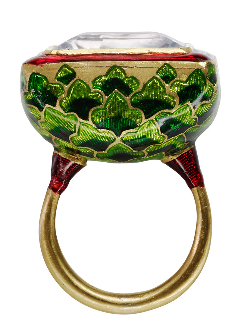 Jodhpur Miniature Leaf Ring by Alice Cicolini