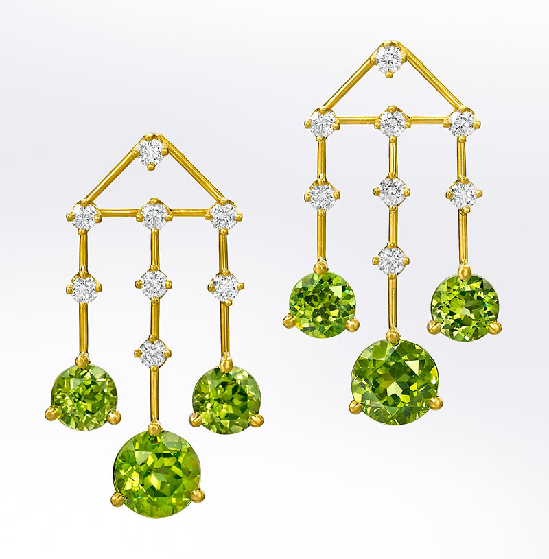 Susan Earrings by Wendy Brandes