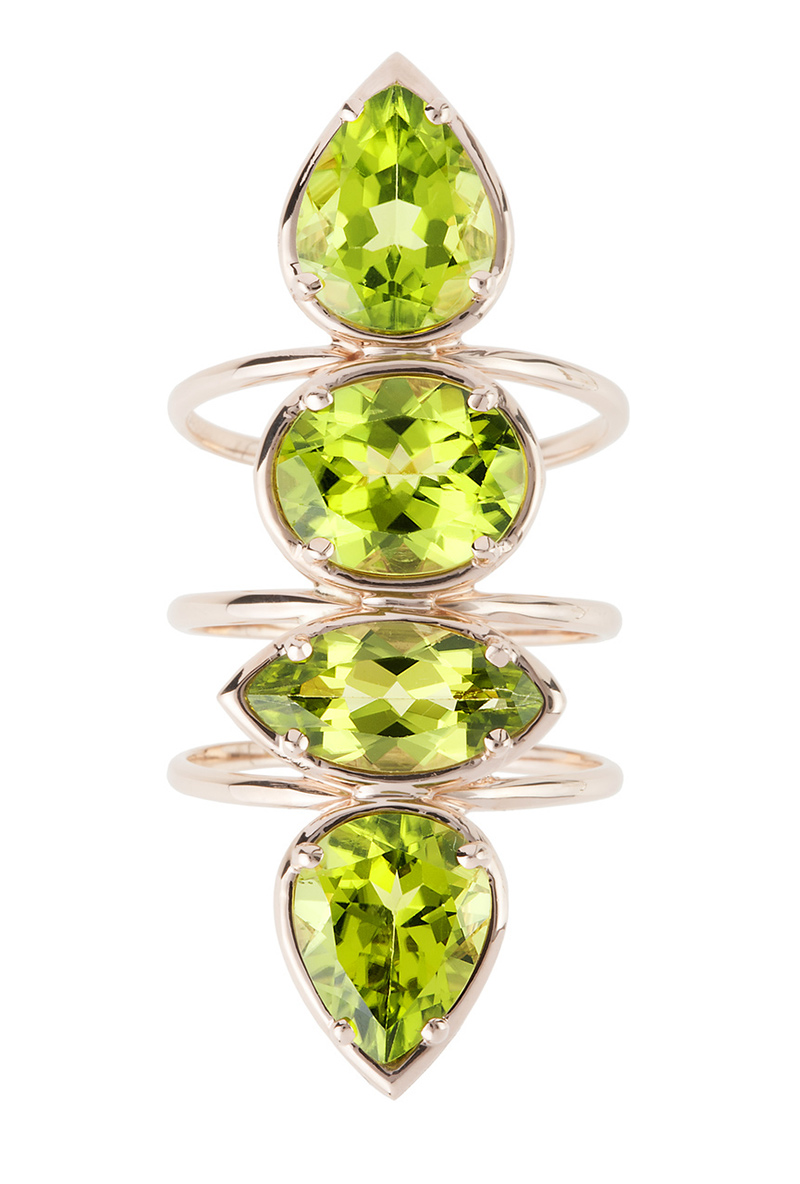 Peridot ring by Etho Maria at Soho Gem