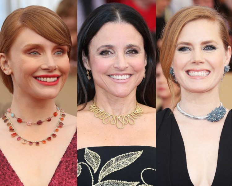 Necklaces reigned at the 2017 SAG Awards