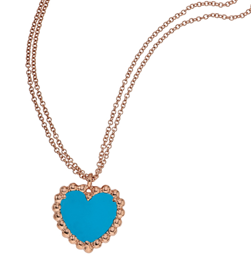 Turquoise heart by Gigi Ferranti