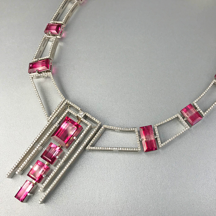 Candy Ice Necklace by Zoltan David